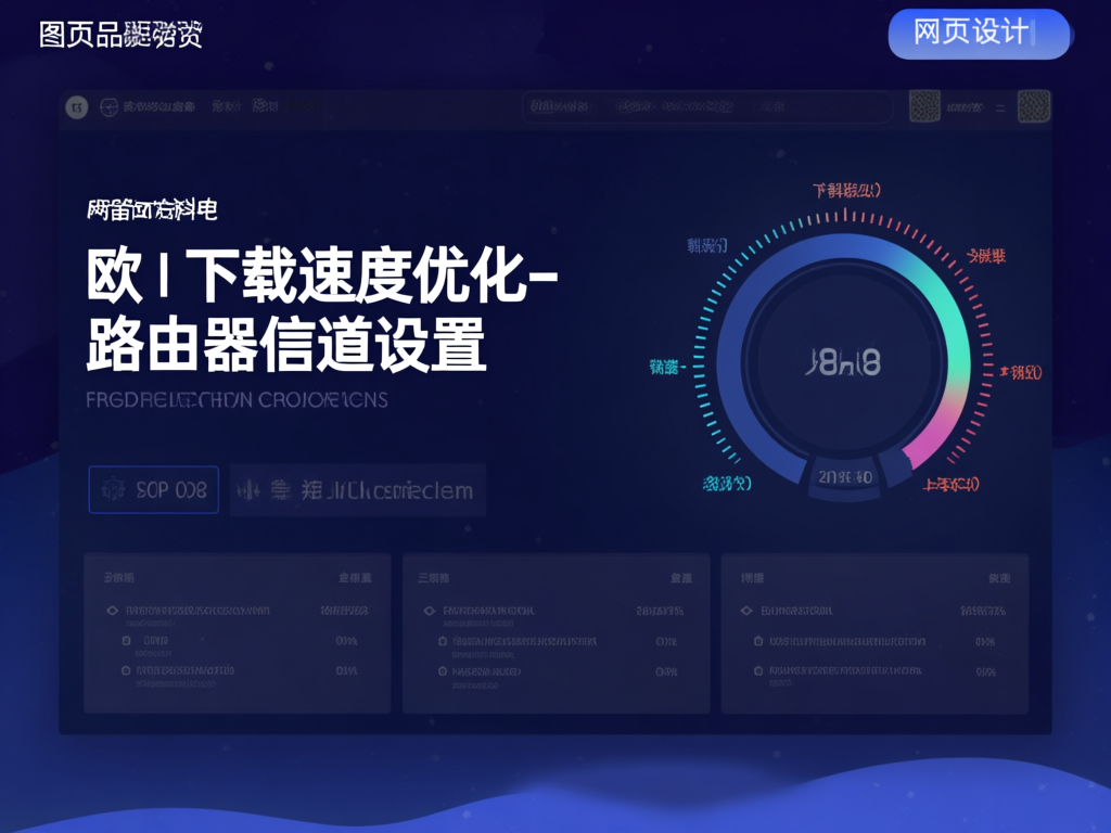 路由器信道设置示意图